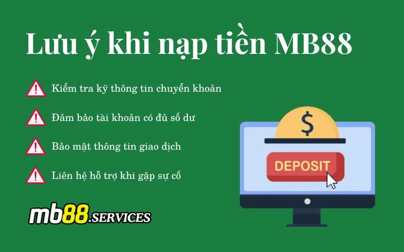 Hướng Dẫn Nạp Tiền MB88 - Các Phương Thức, Lợi Ích Và Lưu Ý - Avexo