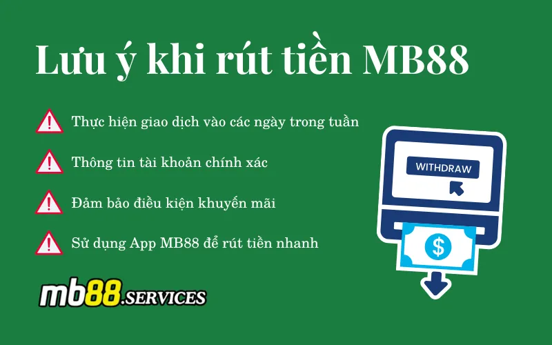 Hướng Dẫn Rút Tiền MB88 - Quy Trình, Phương Thức Và Lưu Ý - Avexo