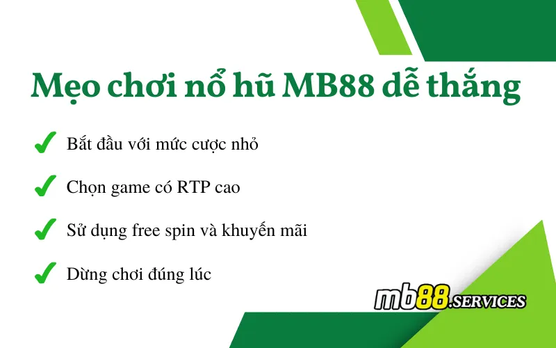 Nổ Hũ MB88 - Khám Phá Sảnh Game HOT Và Mẹo Chơi Dễ Thắng - Avexo