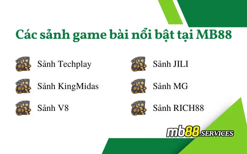 Khám Phá Sảnh Game Bài Và Tựa Game Hấp Dẫn Tại MB88 - Avexo