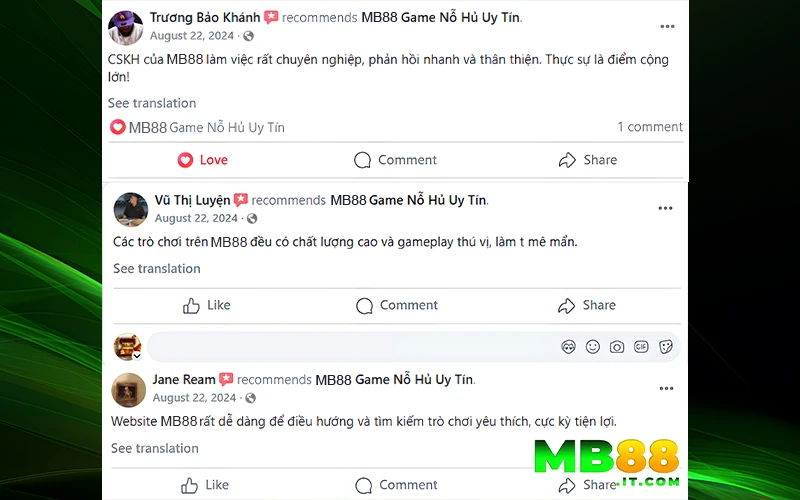 Bài Đánh Giá Về MB88 - Góc Nhìn Khách Quan Từ Dân Cá Cược - Avexo
