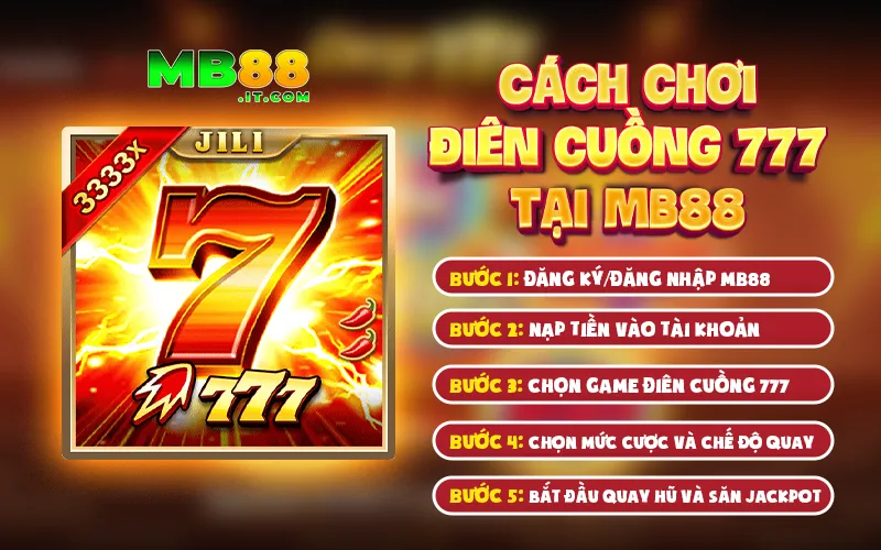 Điên Cuồng 777 – Trải Nghiệm Game Nổ Hũ Hot Tại MB88 - Avexo